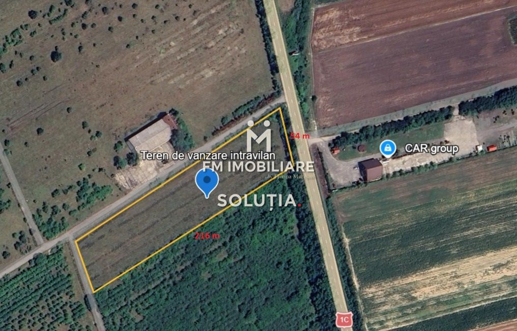 Teren intravilan de vânzare – Somcuta Mare, deschidere DN - Poză 1