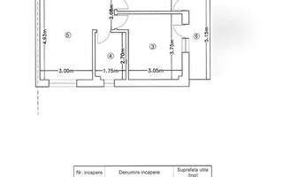 Apartament 2 camere decomandat, etaj intermediar + loc parcare, Rediu - Poză 8
