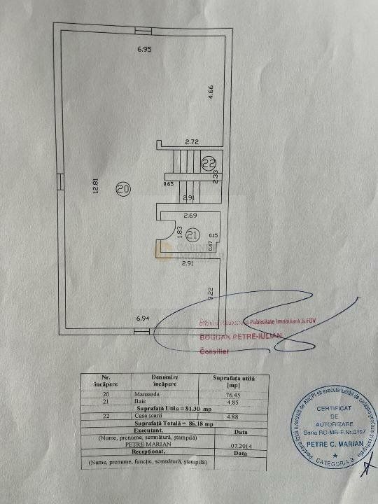 Băneasa Park | Casă Semimobilată de Vânzare - Schiță 16