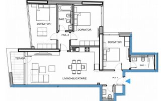 Apartament 4 camere Aurel Vlaicu - Poză 6
