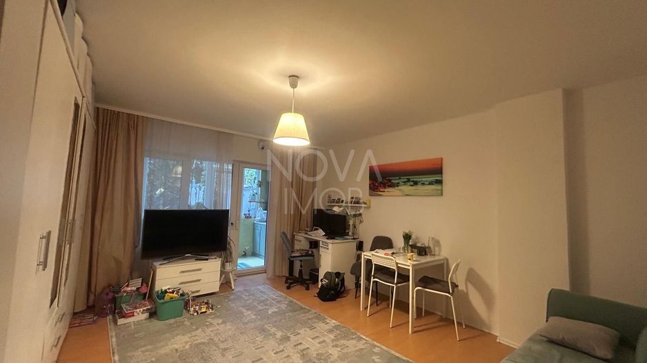 Apartament cu 1 camera, etaj intermediar, mobilat si utilat - Poză 3
