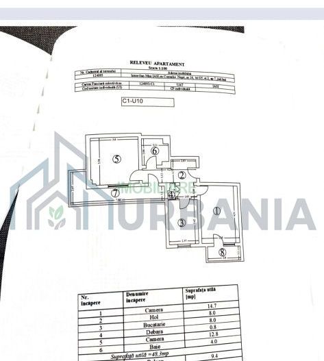 Apartament 2 camere decomandat de vanzare – Zona Hala Centrala, Iasi - Poză 1