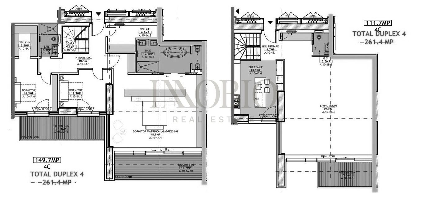 Penthouse 4 Camere | One Herastrau Towers - Poză 19