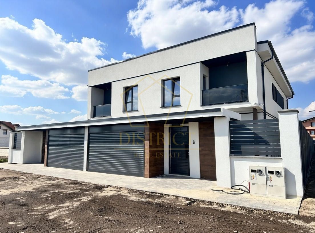 Duplex modern cu 5 camere si carport  I Mosnita Noua I - Poză 3