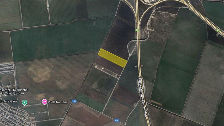 Acces rapid!!! Intravilan la intersectia  autostrazilor A0 cu A3 - Poză 1