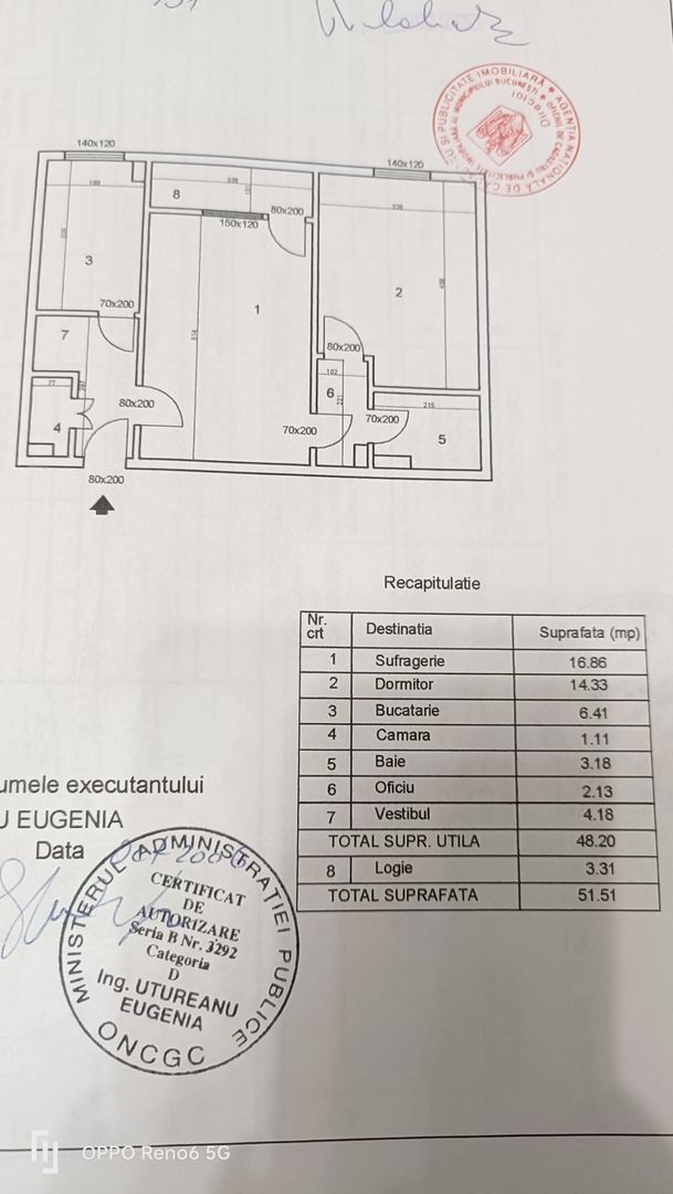 APARTAMENT MODERN & RENOVAT 2 CAMERE METROU ROMANCIERILOR - Poză 7