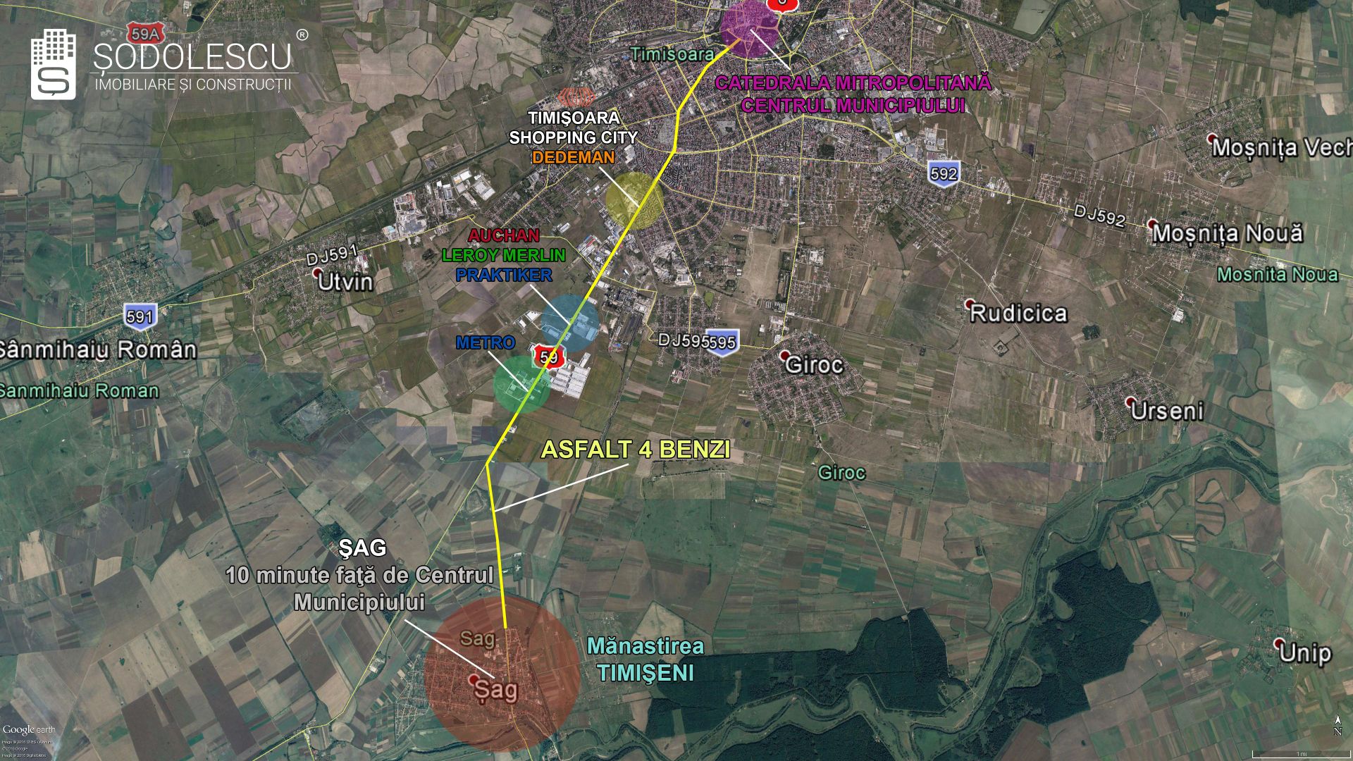 Teren pentru servicii Sag-Manastire - Poză 3