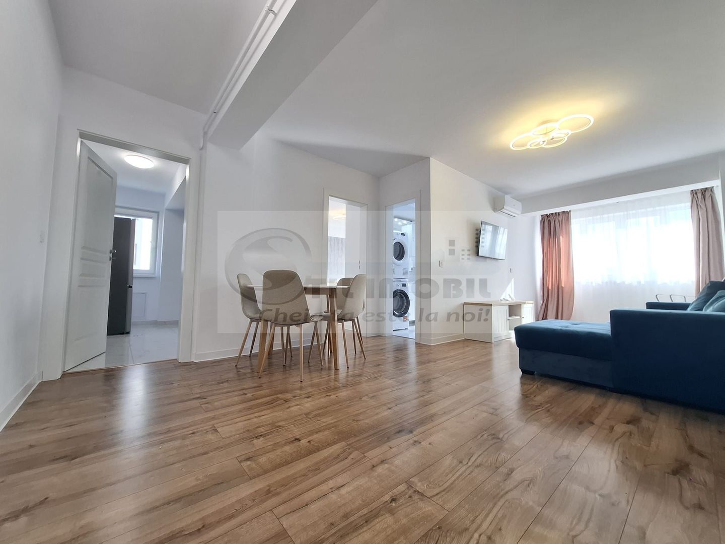 Liber, mobilat, de vanzare apartament 2 camere mobilat, Cug Pepiniera - Poză 3