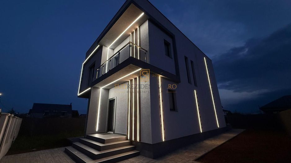 Vila individuala de vanzare, 4 camere, 3 bai, central Comuna Berceni - Poză 1