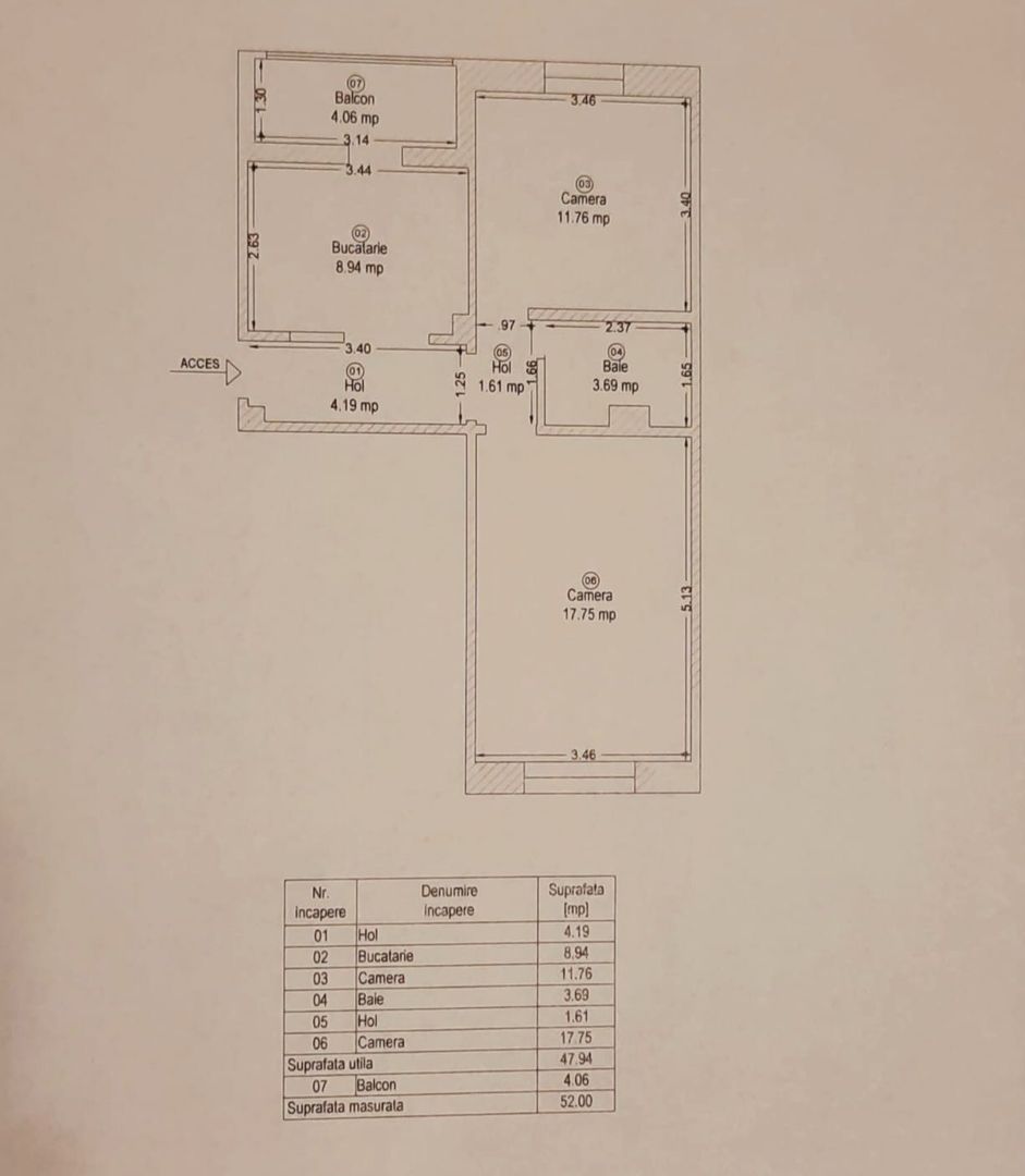 Apartament cu 2 camere - Torontalului Vox - Poză 3