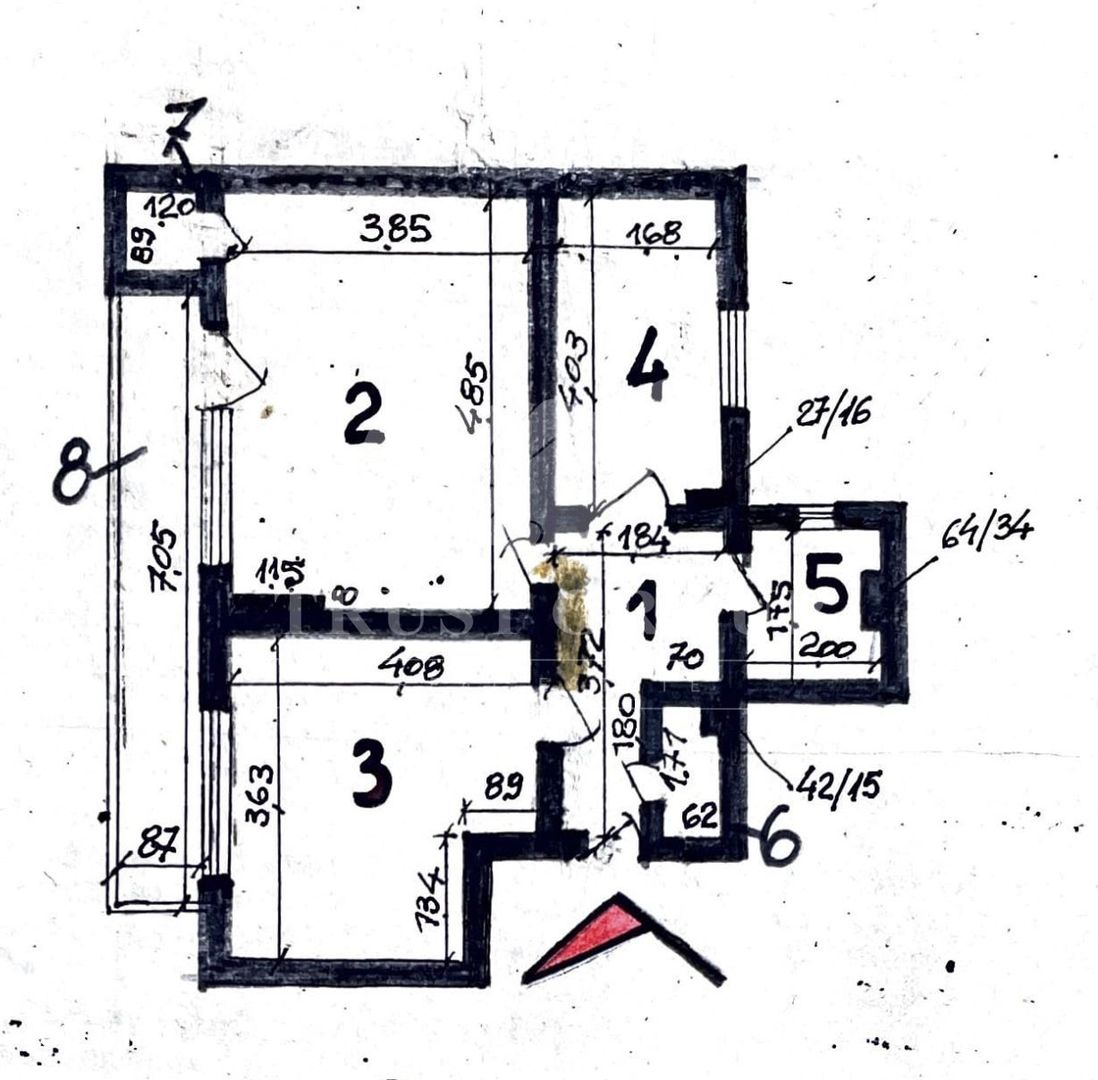 Apartament 2 camere Calea Victoriei - Schiță 18