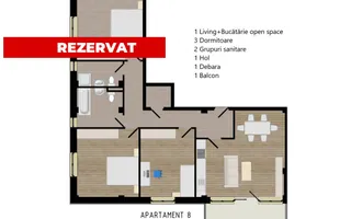 Zorilor Residence, Apartamente Noi 2-3-4 camere - Str. Zorilor - Carei - Poză 15