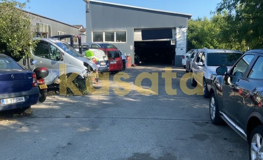 Hală 400 mp + birouri 100 mp de închiriat pe Sos. Alexandriei - Poză 5