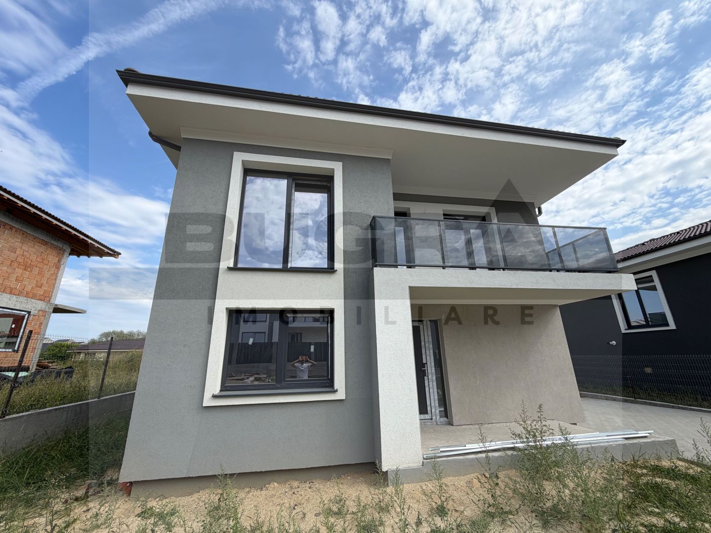 Casa individuala moderna de 120mp, teren 500mp, zona Chinteni - Poză 2