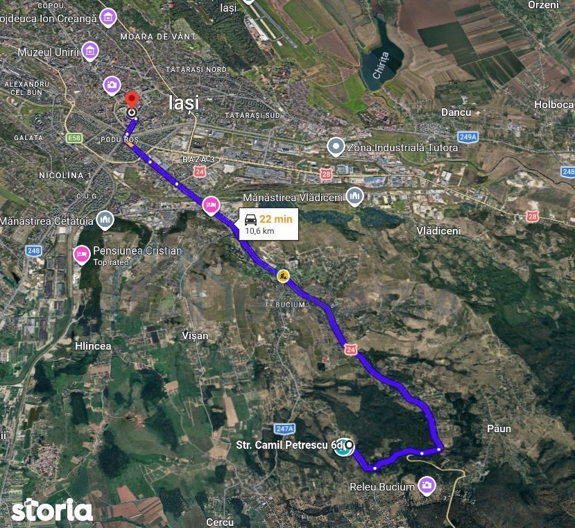 Teren în Pietrăria– 2.382 mp, lângă pădure, cu priveliște spre oraș - Poză 5