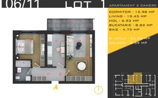 Theodor Pallady Sector 3 Apartament Decomandat 2 camere - Poză 2