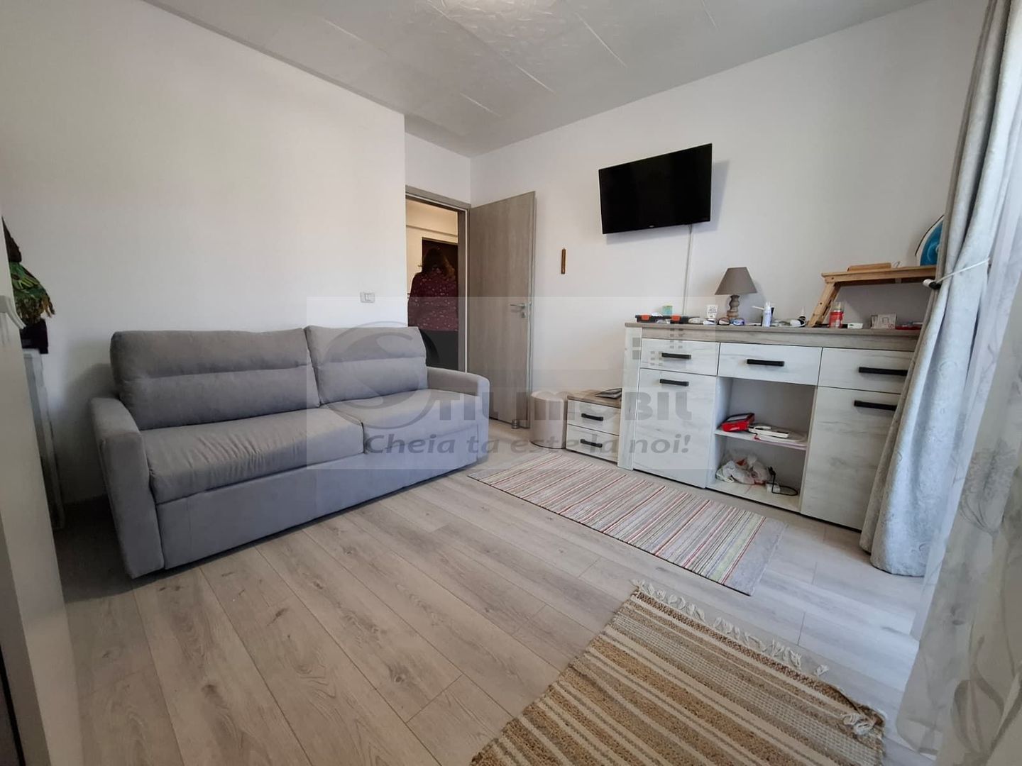 Apartament 1 camera, 32 mp, bloc 2022, Bucium, mobilat, parcare inclus - Poză 5