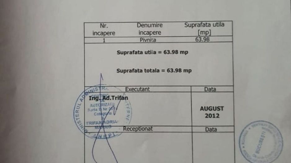 Demisol | 3 Camere | 65mp | Unirii | Tribunal | Alba Iulia - Schiță 9