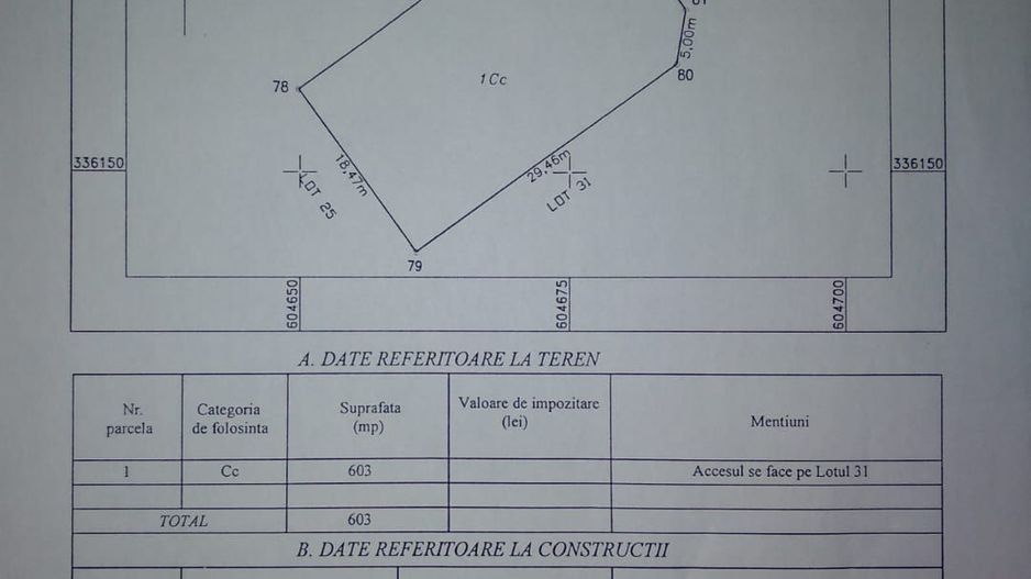 Teren 603 mp ,constructii,Sindrilita ,Ganeasa - Poză 4