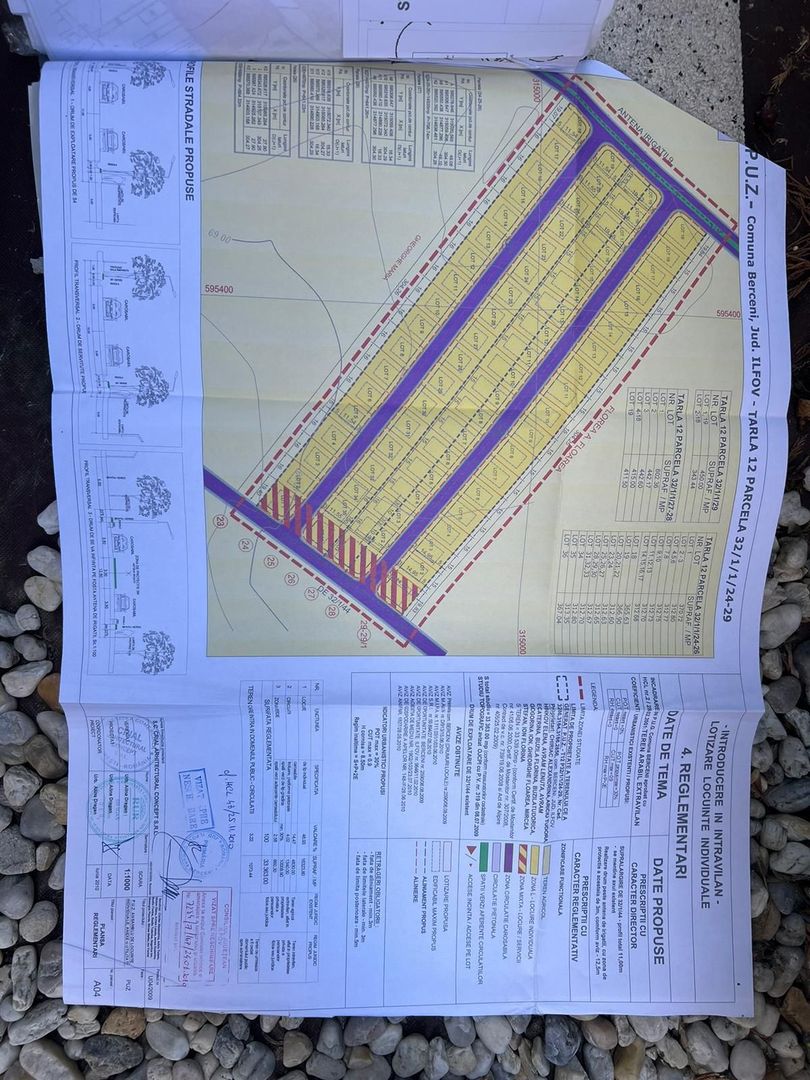 Teren com.Berceni,8600 mp,parcelat ,PUZ aprobat, pentru dezvoltatori - Poză 26