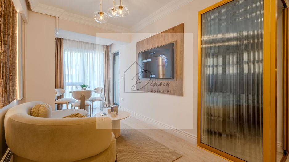 Studio dublu Ivory Residence Pipera I lux mobilat I balcon I COM0% - Poză 66