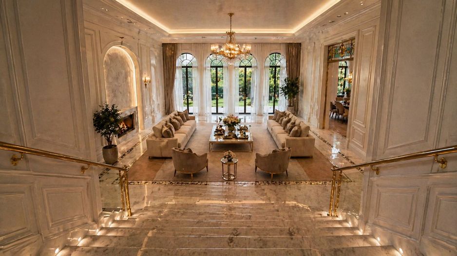 Villa Atrium – reședință mediteraneană cu accente neoclasice contemporane. - Poză 9