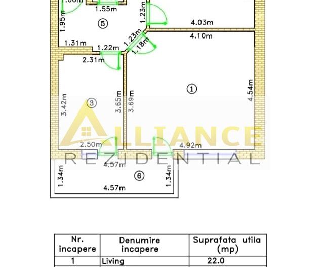 SUPER PRET METROU BERCENI 6 MIN PE JOS - GATA SAU DIN CONSTRUCTIE - Poză 4
