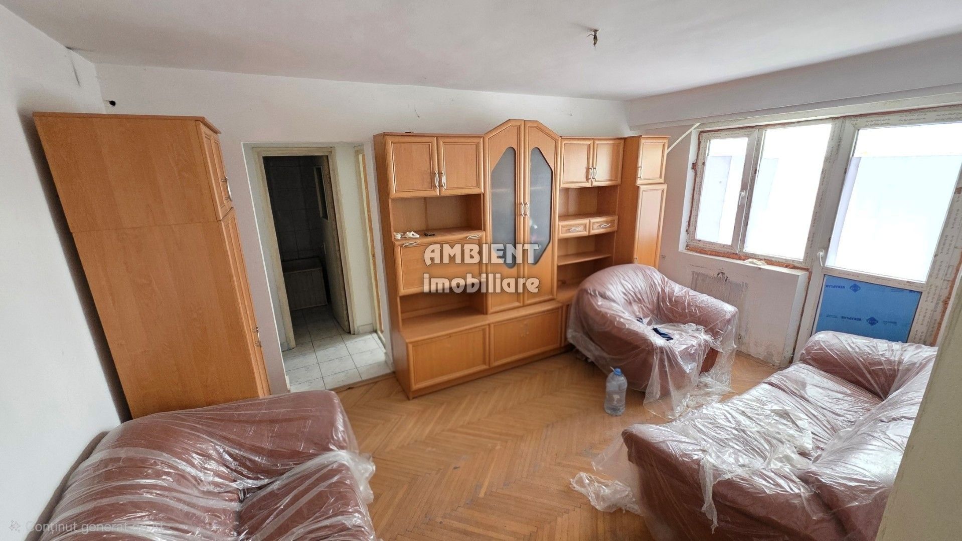 Apartament cu 3 camere, etaj 4, zona Piata VIDIN; - Poză 1