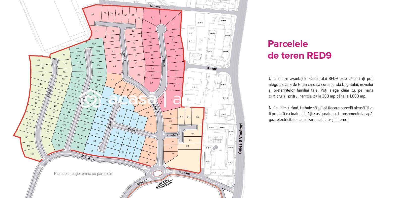 Parcela de teren in ARED CITY, cel mai modern cartier | Fără agenții! - Poză 3