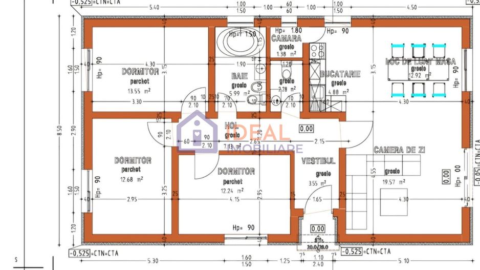 Casa pe un singur nivel cu 460 mp teren, in Cisnadie - Poză 12