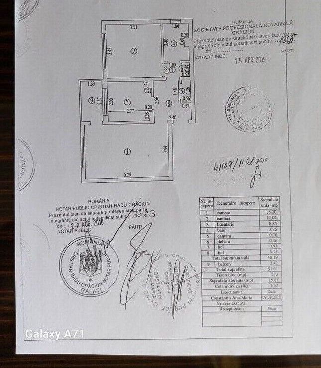 Apaartament 2 camere, decomandat, etaj 2, Micro 20 - Poză 1