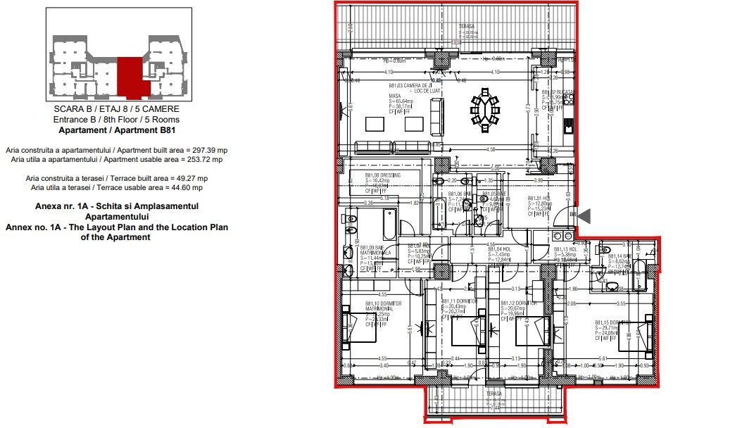 Penthouse de lux cu terasă și vedere către nordul Capitalei | Herăstră - Poză 22