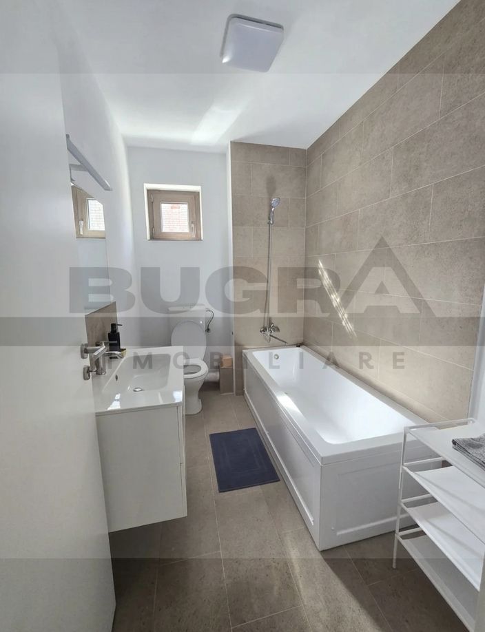 Apartament 2 camere, 2 bai, terasa, parcare, zona Borhanci - Poză 9