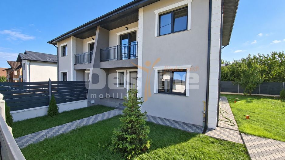 Duplex  în Miroslava – 4 camere, 105 mp utili, teren 300 mp - Poză 1