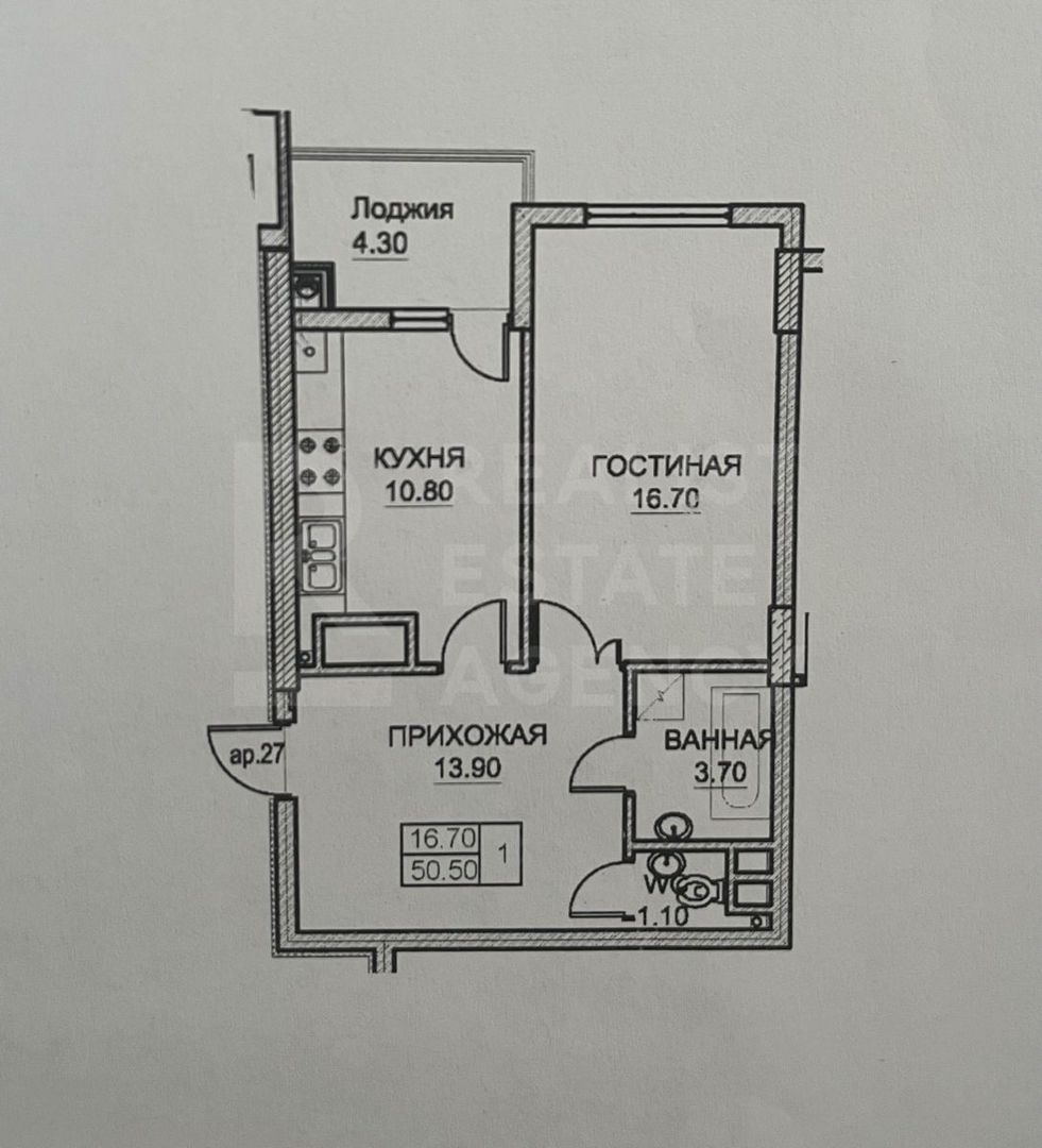 Vânzare, apartament, o cameră, str. Vasile Lupu, Buiucani - Poză 3