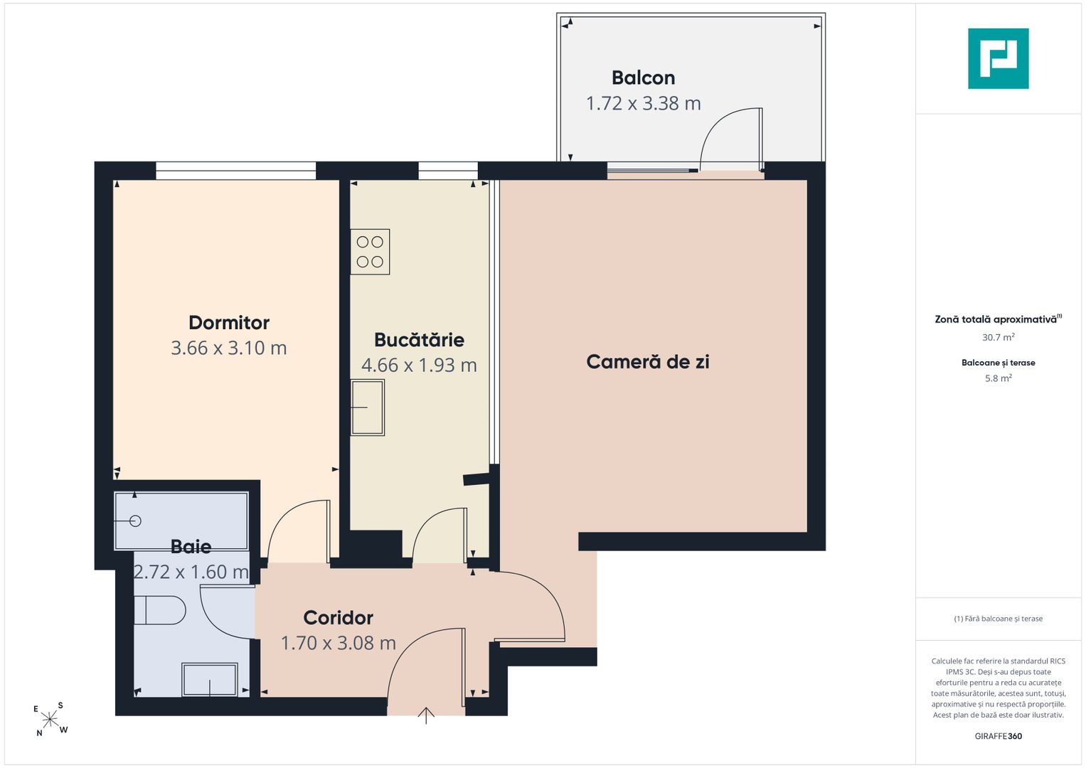 2 camere PREMIUM–Nusco City Faza2-parcare inclusa - Poză 7