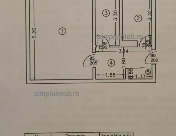Brâncoveanu  Garsonieră parter inalt,  4 etaje, bloc anvelopat - Poză 6