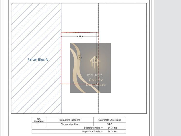 APARTAMENT TIP STUDIO 2 CAMERE MOBILIAT SI UTILAT CU GRADINA PROPRIE - Poză 16
