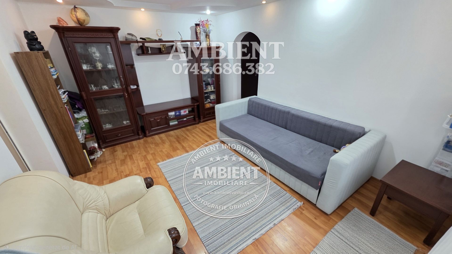 Apartament cu 2 camere, etaj 2, VASLUI - zona CENTRU; - Poză 5
