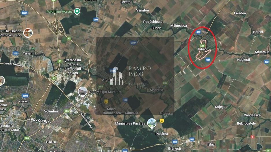 Teren 2000 mp DN2 Lilieci 25Euro/mp langa Bucuresti - Poză 7