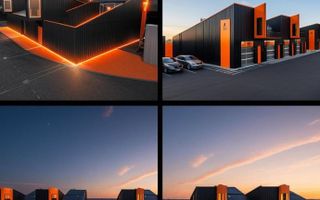 HALE INDUSTRIALE MODERNE ÎN PARCUL INDUSTRIAL SIBIU | 2200mp Teren 200mpu - Poză 4