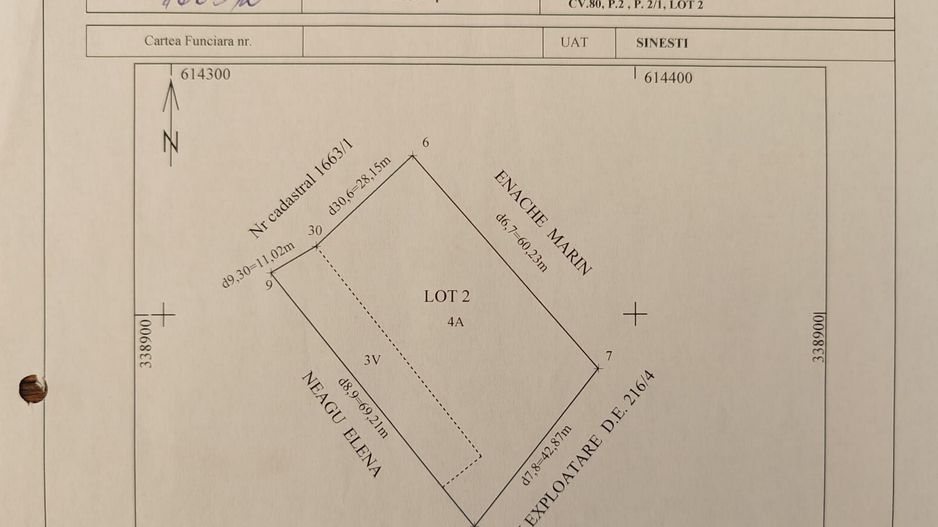 Teren intravilan 2580 mp - Hagiesti - Poză 5