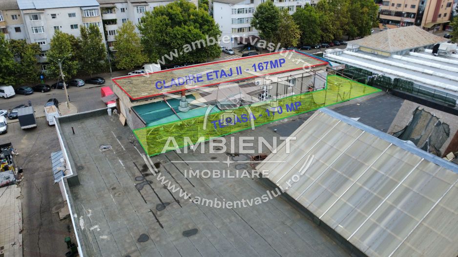SPAȚIU COMERCIAL 167 mp + TERASĂ 170 mp, ETAJ 2, PIAȚA TRAIAN – VASLUI - Poză 4