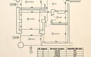 Zona Afi-Camera de comert apartament 3 camere etaj 1 - Poză 4