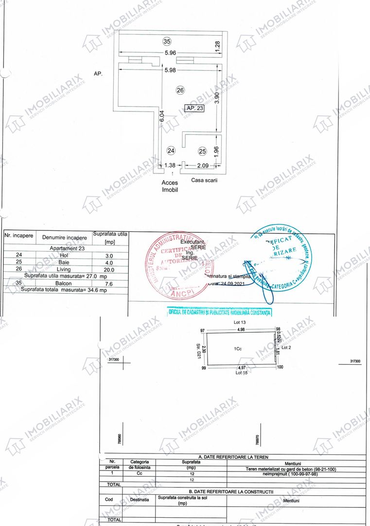 Garsonieră mobilată și utilată | Mamaia Nord, 200 m de plajă | parcare - Poză 12