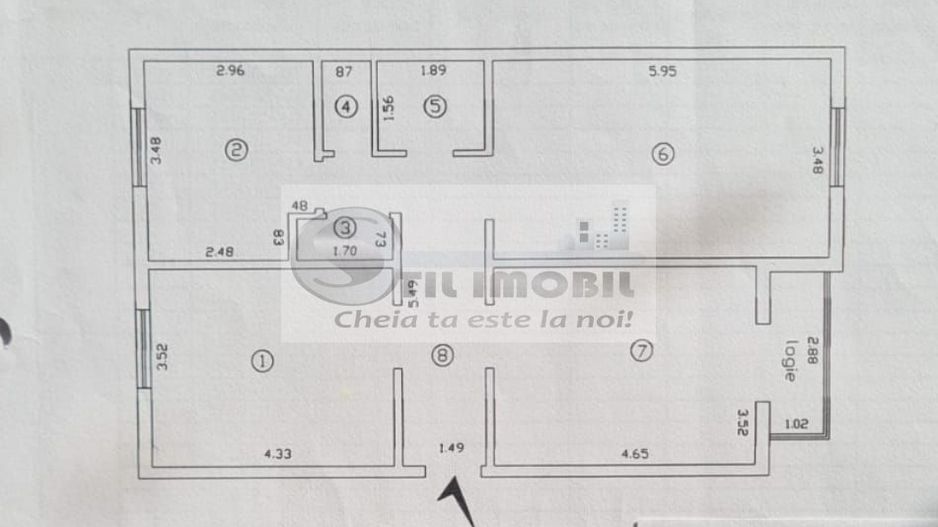 Apartament 3 Camere Copou Blocuri rusesti - Poză 13