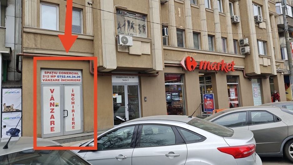 Spațiu comercial de închiriat 238mp Ferdinand I - Poză 1
