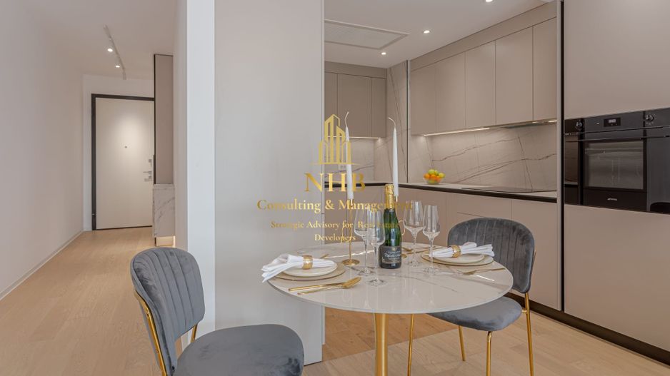 Apartament 2 camere  Nou cu Vedere la Lac – One Lake Club, Etaj 6 | Terasă 10 mp - Poză 9