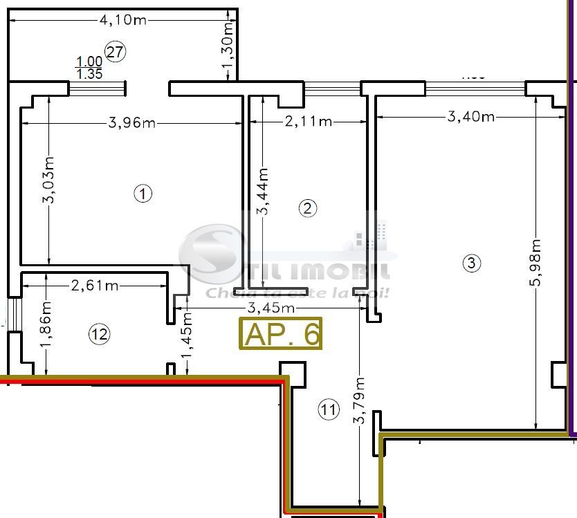 Apartament 2 camere - decomandat - Bucium - Poză 7
