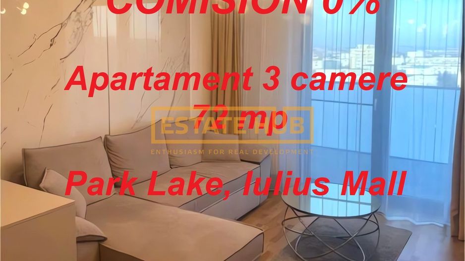 Apartamente 3 camere FINISAT | Comision 0% | Iulius Mall - Poză 1